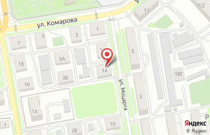 Фирменная торговая сеть Белоречье в Железнодорожном районе на карте
