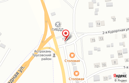 Шиномонтажная мастерская на Курортной улице на карте