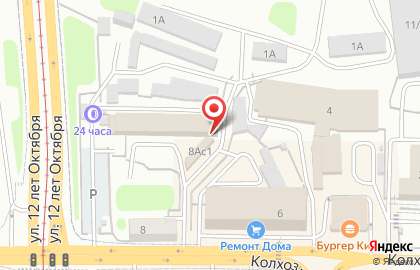 Базисстрой на карте