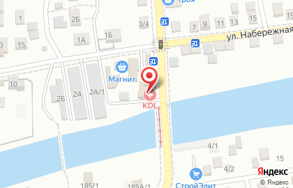 Клинико-диагностическая лаборатория KDL на Латвийской улице на карте