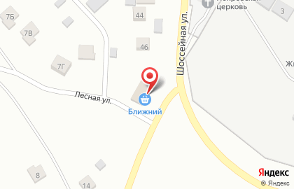 Арбуз на Шоссейной улице на карте