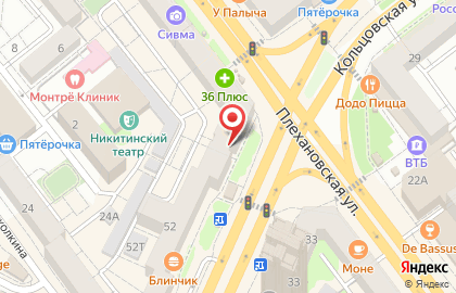 Супермаркет напитков Ароматный мир на Кольцовской улице на карте