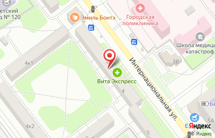 Салон оптики Мой взгляд на Интернациональной улице на карте