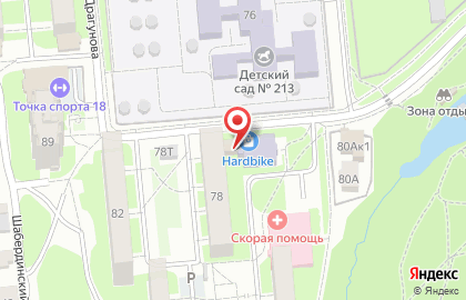 Кулинария в Ижевске на карте