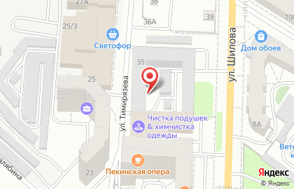 Магазин автозапчастей Автореал в Центральном районе на карте