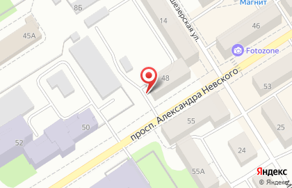 Торгово-сервисная компания Ноутбук-сервис на проспекте Александра Невского на карте