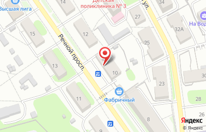 Супермаркет Магнит в Костроме на карте