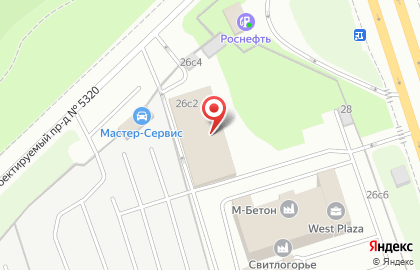Интернет-магазин светотехники Мослампа в Очаково-Матвеевском на карте