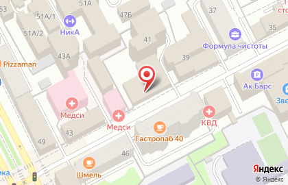 Транспортная компания Негабарит Россия на Петропавловской улице на карте