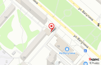 Банкомат СберБанк на улице Ватутина, 5б на карте