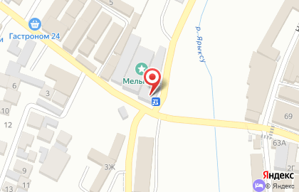 Магазин мебели Беркут на карте
