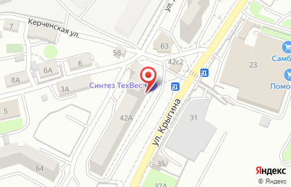Торговая компания Синтез ТехВес в Фрунзенском районе на карте