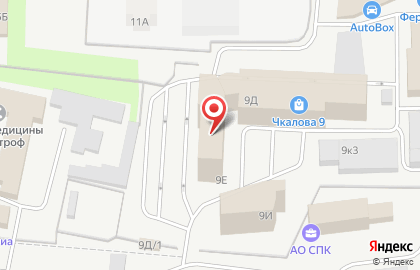 Производственная компания Печати Перми на улице Чкалова на карте
