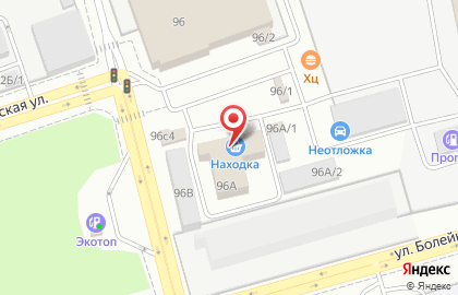 База оптовых цен Находка на Кожзаводской улице на карте