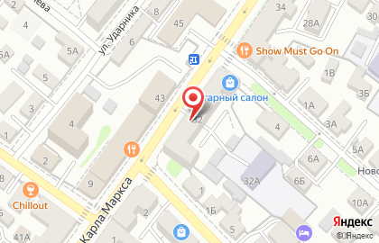 Компания Главдезцентр на улице Карла Маркса в Кировском районе на карте