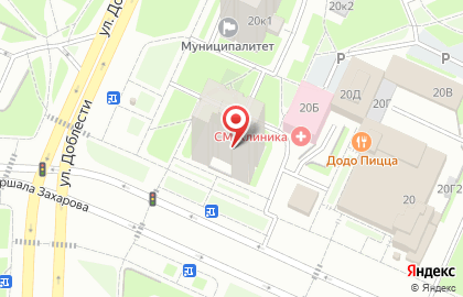 Магазин цветов Цветовик на улице Доблести на карте