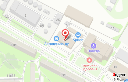 Центр автострахования на Трамвайном проспекте на карте