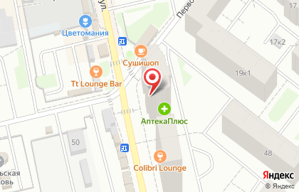 Продуктовый магазин Соседи в Пушкинском районе на карте