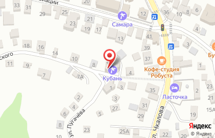 Пансионат Кубань на карте