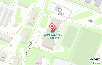 Линдовский социально-культурный комплекс на карте