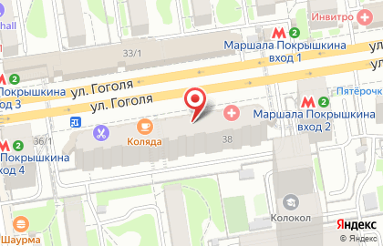 Банкомат ОТП банк в Новосибирске на карте
