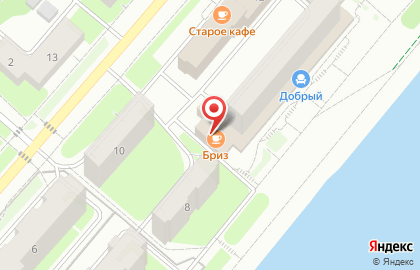 Кафе Бриз на Кировоградской улице на карте