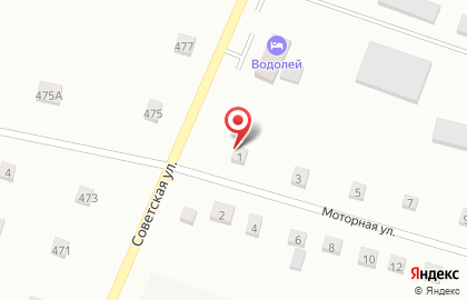 Продуктовый магазин Лидер на Советской улице на карте