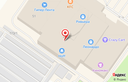 YVES ROCHER FRANCE в Октябрьском районе на карте