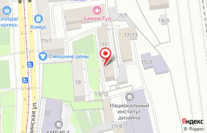 Роспотребнадзора Управление по г. Москве по Железнодорожному Транспорту на карте