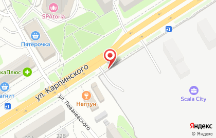 Компания по продаже печатной продукции на улице Карпинского, 2 к 2 киоск на карте
