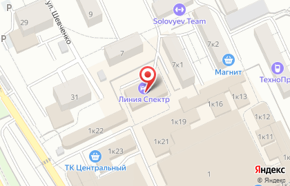 Салон SPA массажа Линия Спектр на карте