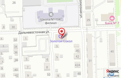 Школа олимпийского тхэквондо Керуги на Дальневосточной улице на карте