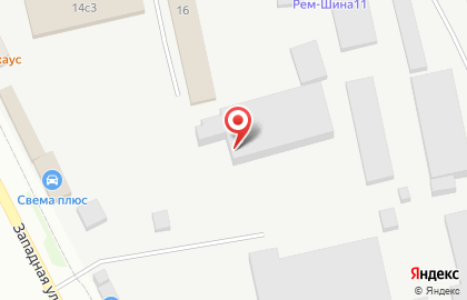 Транспортная компания GTD на Западной улице на карте