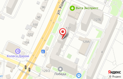 Магазин Пивоман в Тракторозаводском районе на карте