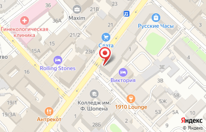 Суши-Студио на улице Карла Маркса на карте