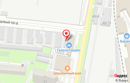 Автосервис в Москве на карте