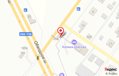 Продуктовый магазин на Шоссейной, 25а на карте
