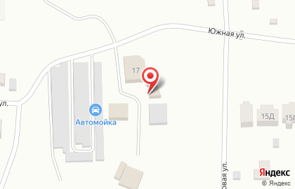Автокомплекс на Южной улице на карте