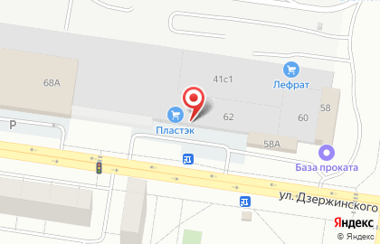 Торговая компания Пластэк на карте