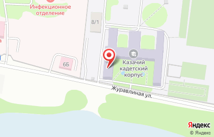 Кропоткинский казачий кадетский корпус им. Г.Н. Трошева на карте