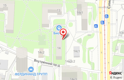 Парикмахерская, ООО Севстрой-92 на карте