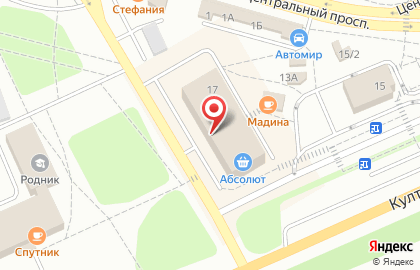 Отделение службы доставки DPD в Шелехове на карте