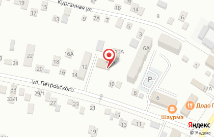 Газета Зори на улице Петровского на карте