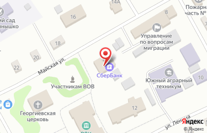 СберБанк в Красноярске на карте