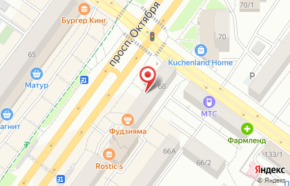 Банкомат Россельхозбанк в Уфе на карте