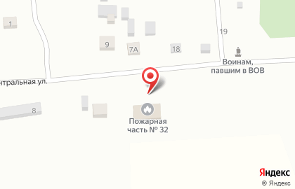 Пожарно-спасательная часть Оп-32 на карте