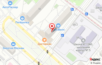 Мосгортранс на Бульваре Рокоссовского на карте