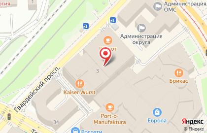 Магазин одежды и обуви Gerry Weber на улице Профессора Баранова на карте