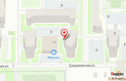 Ателье в Кирове на карте