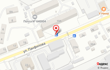 Продуктовый магазин в Кургане на карте
